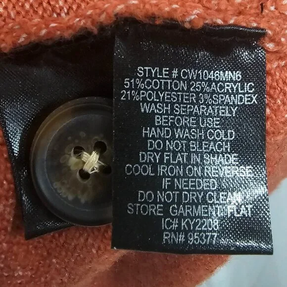 Sanctuary Women's Sweater in Rust Orange - Picture 15 of 16